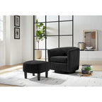 26.38 Swivel Arm Chair with Ottoman