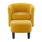 26.38 Swivel Arm Chair with Ottoman