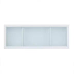2pc Adeline Vanity Set White - Picket House Furnishings: Glam Dressing Table, Hollywood Mirror, Storage Outlet