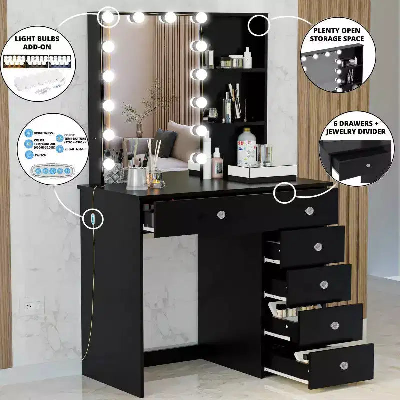 Astrid make-uptafel - Boahaus