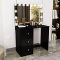 Elvira Lighted Makeup Vanity - Boahaus