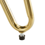 Bette Gold Finish Velvet Accent Chair by iNSPIRE Q Bold
