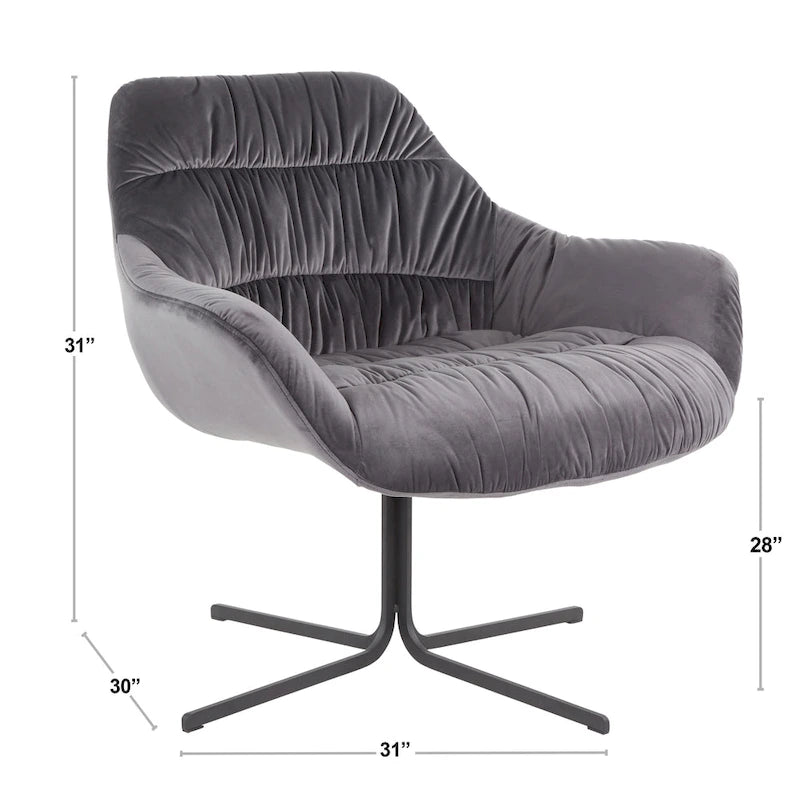 Carson Carrington Wayne Dreh-Loungesessel
