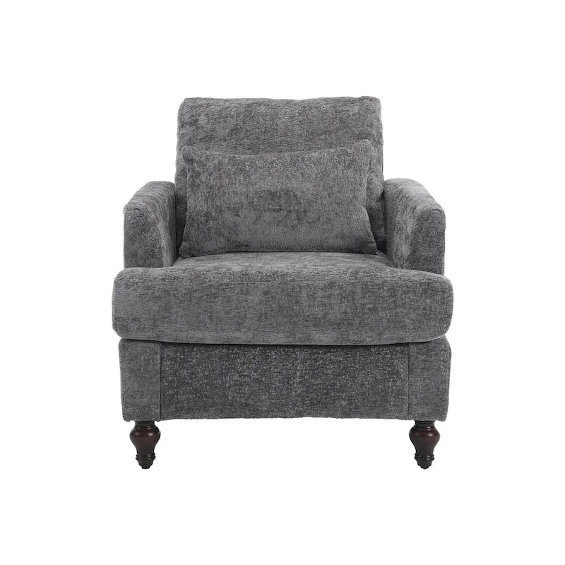 COOLMORE Wood Frame Modern Accent Chair