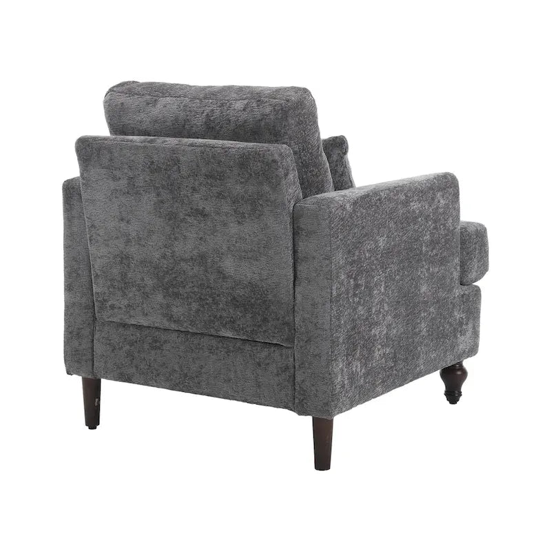 COOLMORE Wood Frame Modern Accent Chair