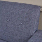 Sawyer Mid Century Modern Fabric Club Chair by Christopher Knight Home
