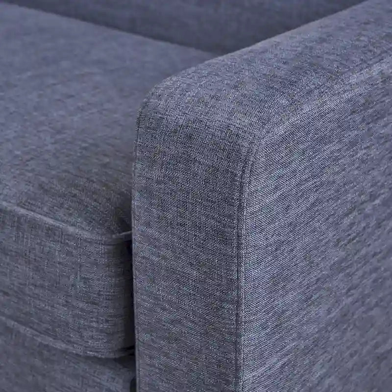 Sawyer Mid Century Modern Fabric Club Chair by Christopher Knight Home
