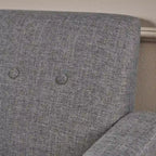Sawyer Mid Century Modern Fabric Club Chair by Christopher Knight Home