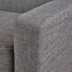 Sawyer Mid Century Modern Fabric Club Chair by Christopher Knight Home