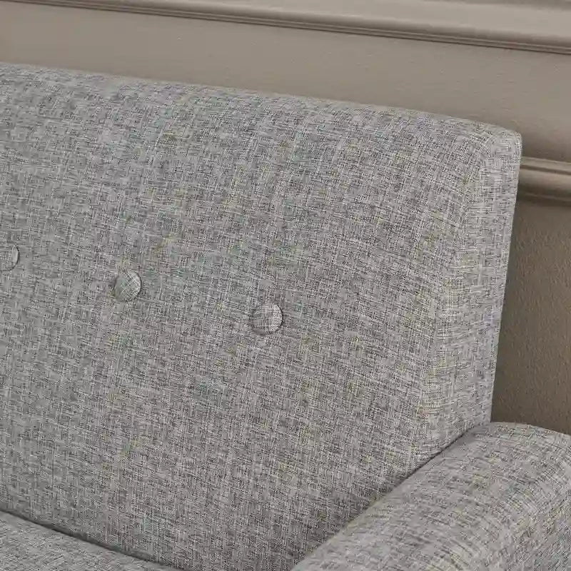 Sawyer Mid Century Modern Fabric Club Chair by Christopher Knight Home