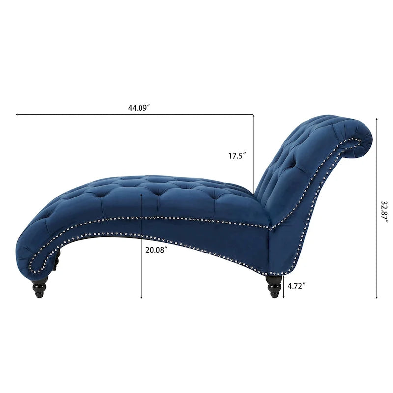 Tupsukoristeltu lepotuoli – 62.80 x 27.17 x 32.87