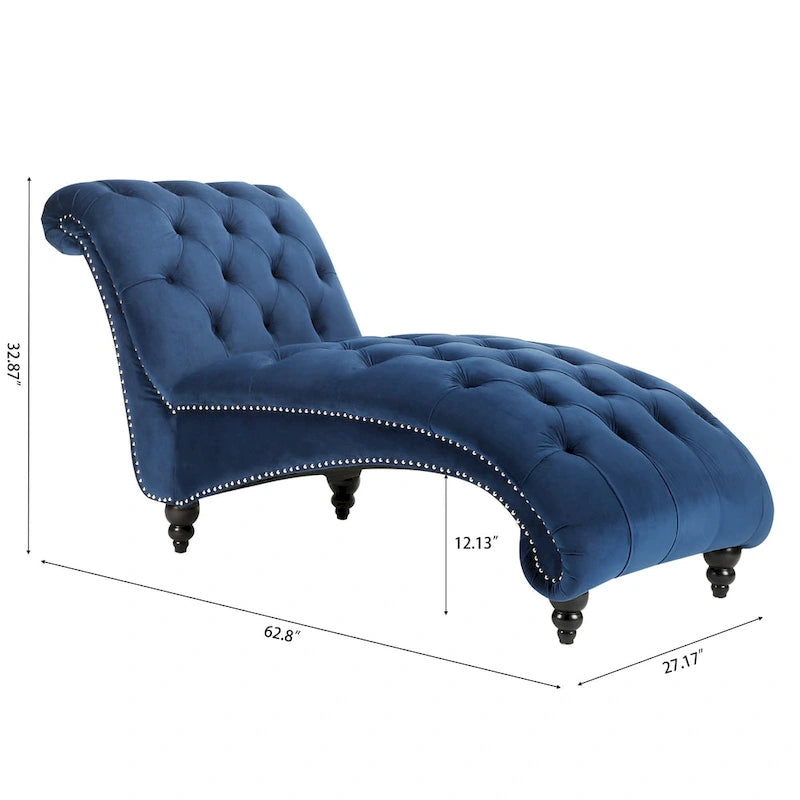Tupsukoristeltu lepotuoli – 62.80 x 27.17 x 32.87
