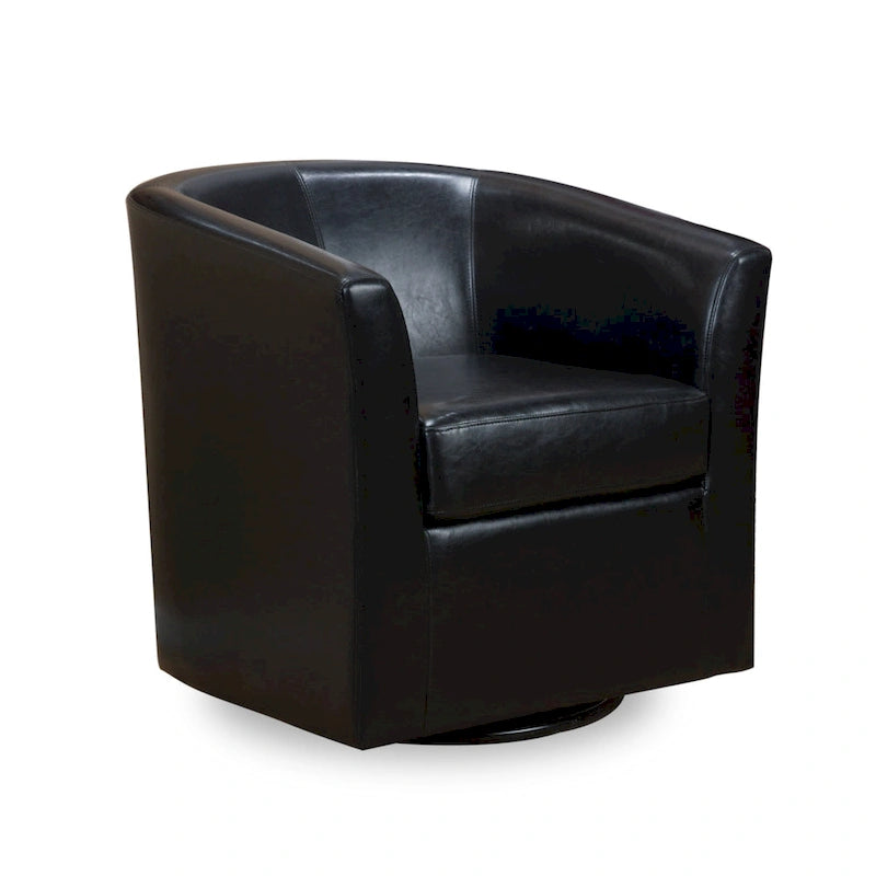 Obrotowy fotel klubowy Daymian marki Christopher Knight Home — 29.00 D x 30.20 W x 30.50 H