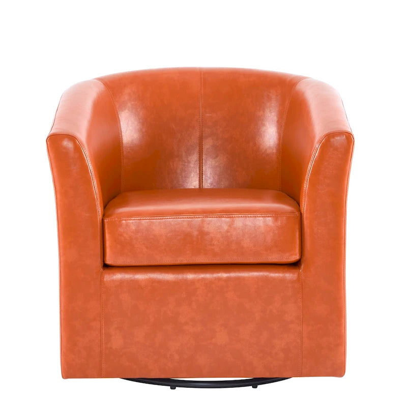 Obrotowy fotel klubowy Daymian marki Christopher Knight Home — 29.00 D x 30.20 W x 30.50 H