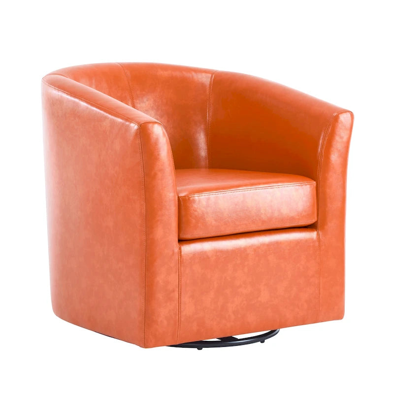 Obrotowy fotel klubowy Daymian marki Christopher Knight Home — 29.00 D x 30.20 W x 30.50 H