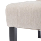 Lewis Fabric Tufted Accent Chair by Christopher Knight Home