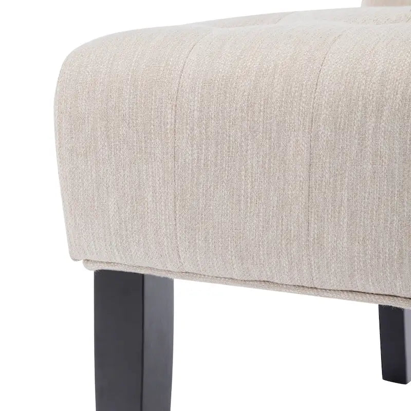 Lewis Fabric Tufted Accent Chair by Christopher Knight Home