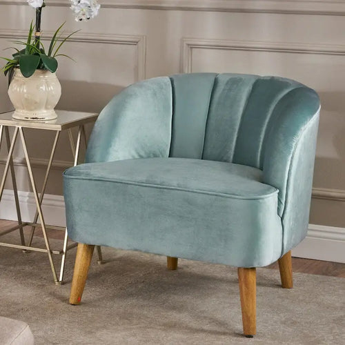 Sillón club moderno de terciopelo Amaia de Christopher Knight Home