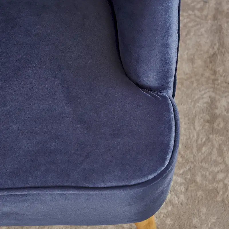 Christopher Knight Home imzalı Amaia modern kadife kulüp koltuğu