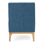 Aurla Mid-century Upholstered Accent Chair by Christopher Knight Home - 27.50 L x 28.50 W x 36.50 H