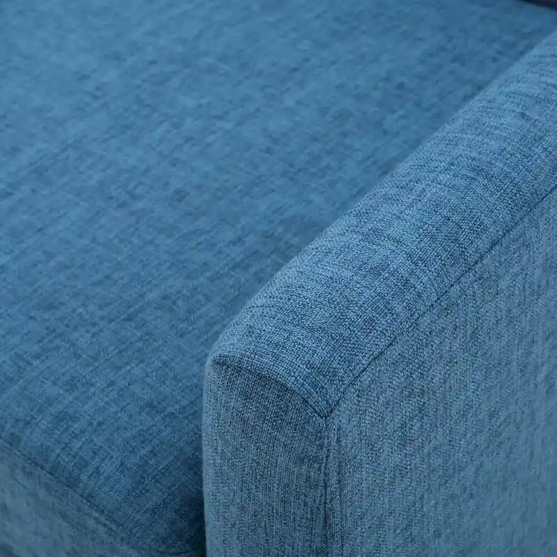 Aurla Mid-century Upholstered Accent Chair by Christopher Knight Home - 27.50 L x 28.50 W x 36.50 H