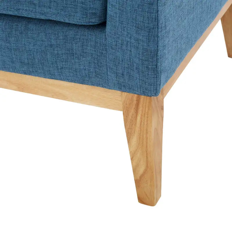 Aurla Mid-century Upholstered Accent Chair by Christopher Knight Home - 27.50 L x 28.50 W x 36.50 H