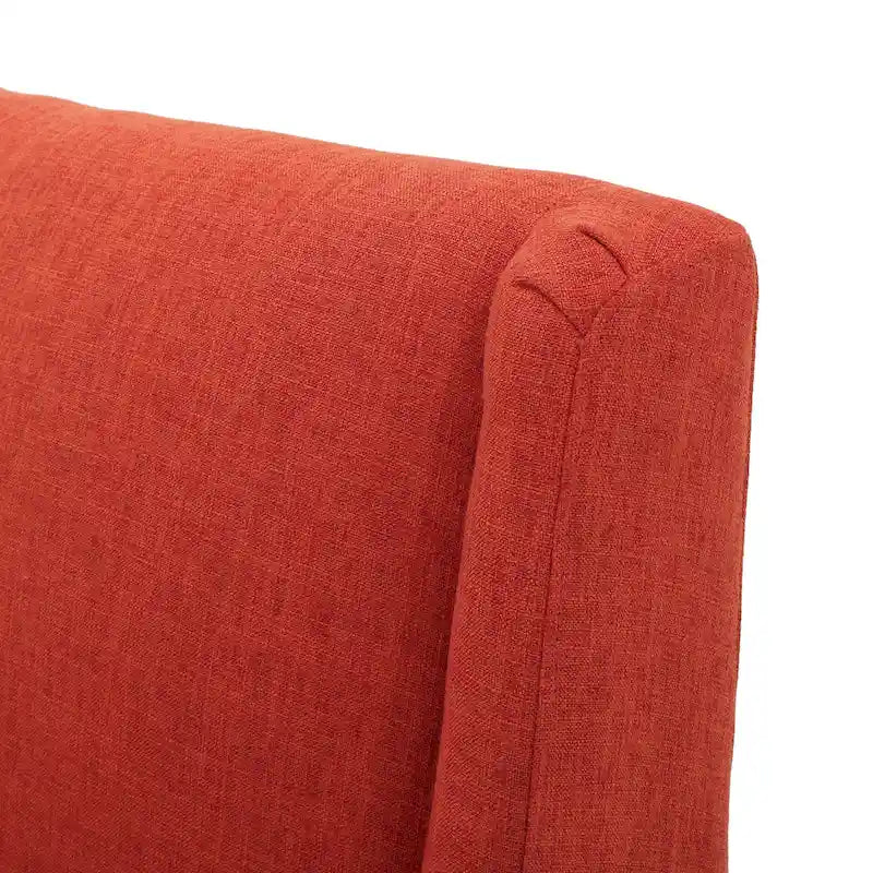 Aurla Mid-century Upholstered Accent Chair by Christopher Knight Home - 27.50 L x 28.50 W x 36.50 H