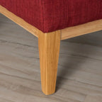 Aurla Mid-century Upholstered Accent Chair by Christopher Knight Home - 27.50 L x 28.50 W x 36.50 H