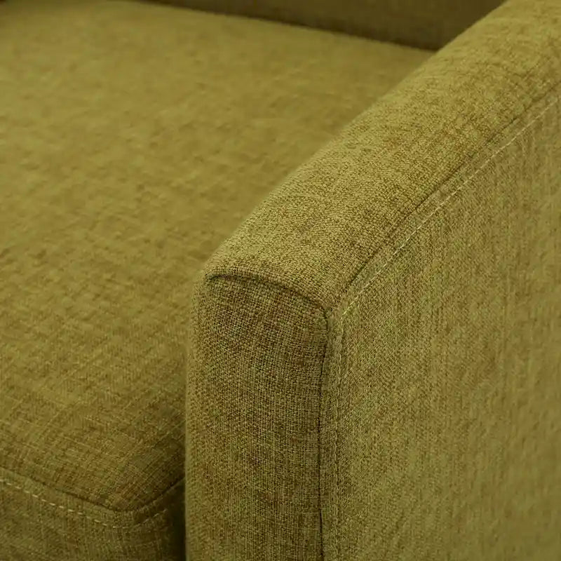 Aurla Mid-century Upholstered Accent Chair by Christopher Knight Home - 27.50 L x 28.50 W x 36.50 H