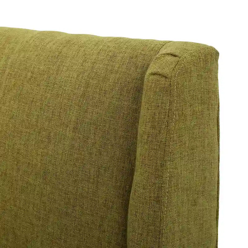 Aurla Mid-century Upholstered Accent Chair by Christopher Knight Home - 27.50 L x 28.50 W x 36.50 H