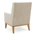 Aurla Mid-century Upholstered Accent Chair by Christopher Knight Home - 27.50 L x 28.50 W x 36.50 H