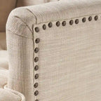 Malone Tufted Back Fabric Club Chair by Christopher Knight Home - 28.00 L x 29.50 W x 33.50 H