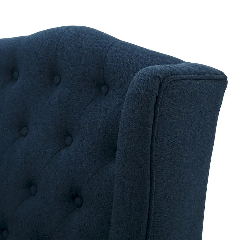 Christopher Knight Home Toddman -napitettu korkeaselkäinen klubituoli – 27.25 L x 33.75 W x 38.50 H
