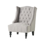 Christopher Knight Home Toddman -napitettu korkeaselkäinen klubituoli – 27.25 L x 33.75 W x 38.50 H