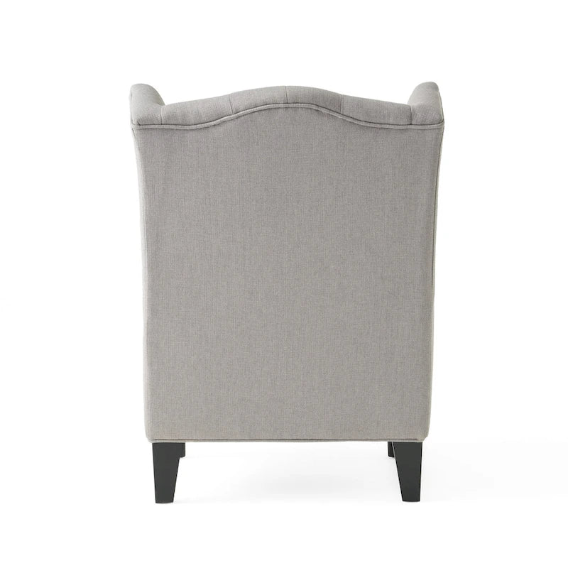 Christopher Knight Home Toddman -napitettu korkeaselkäinen klubituoli – 27.25 L x 33.75 W x 38.50 H