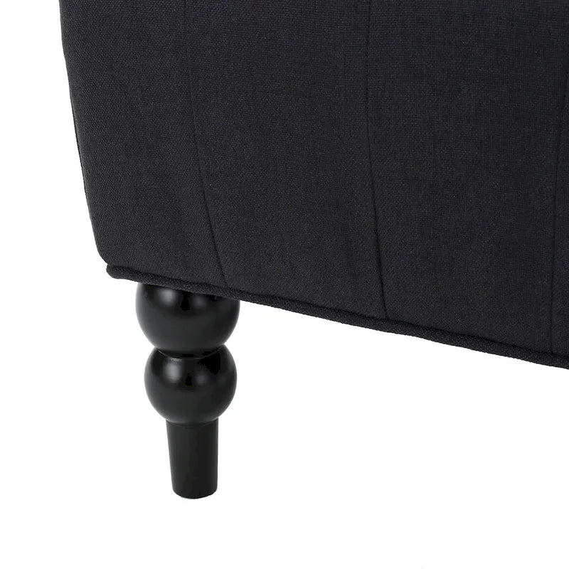 Christopher Knight Home Toddman -napitettu korkeaselkäinen klubituoli – 27.25 L x 33.75 W x 38.50 H