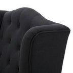 Christopher Knight Home Toddman -napitettu korkeaselkäinen klubituoli – 27.25 L x 33.75 W x 38.50 H