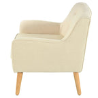 Felicity Mid-century Modern Tufted Armchair by Christopher Knight Home