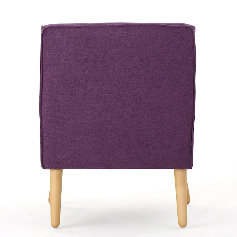Felicity Mid-century Modern Tufted Armchair by Christopher Knight Home
