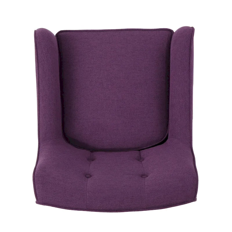 Felicity Mid-century Modern Tufted Armchair by Christopher Knight Home