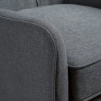 Felicity Mid-century Modern Tufted Armchair by Christopher Knight Home