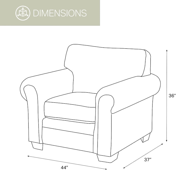 American Furniture Classics Model 8501-00-60 Alpine Lodge karosszék hozzá illő zsámollyal