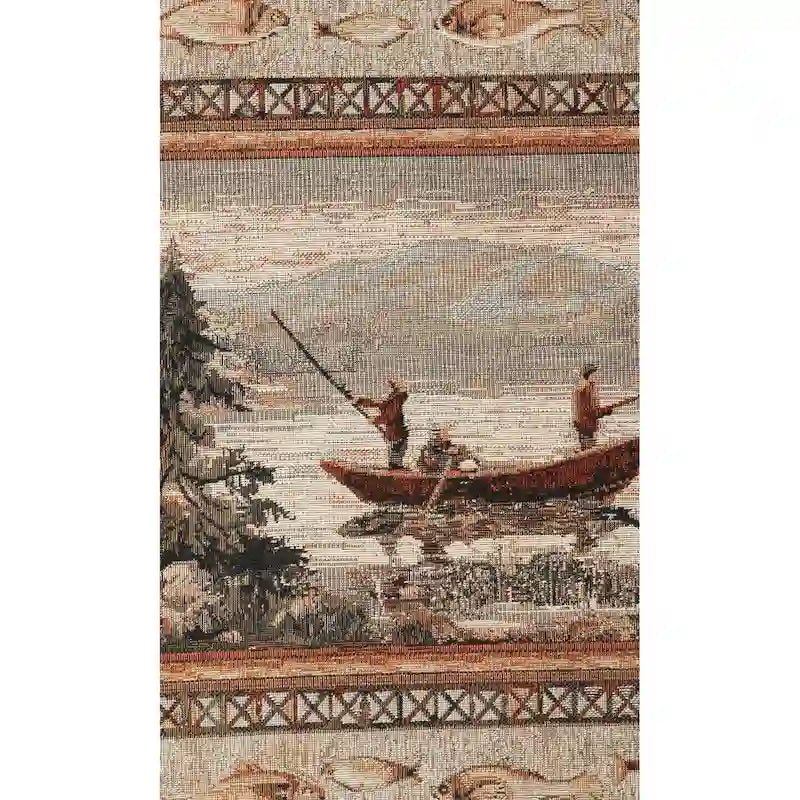 American Furniture Classics Model 8501-00-60 Alpine Lodge karosszék hozzá illő zsámollyal