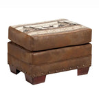 American Furniture Classics Model 8501-00-60 Alpine Lodge karosszék hozzá illő zsámollyal