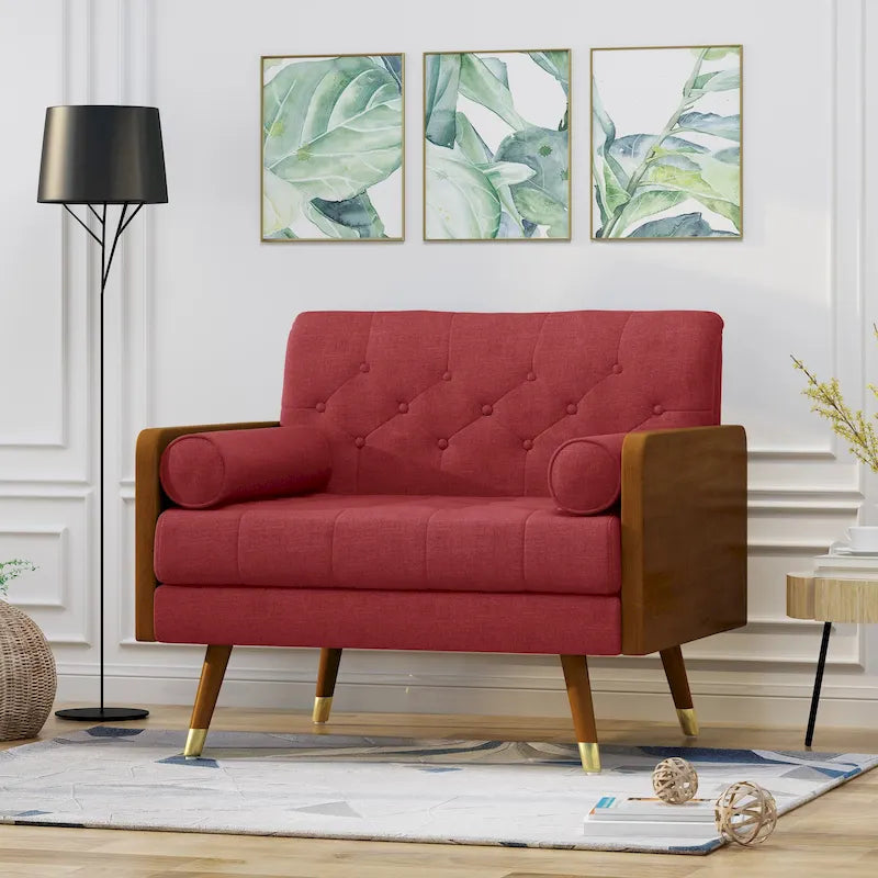 Frankie clubfauteuil in moderne mid-century-stijl van Christopher Knight Home