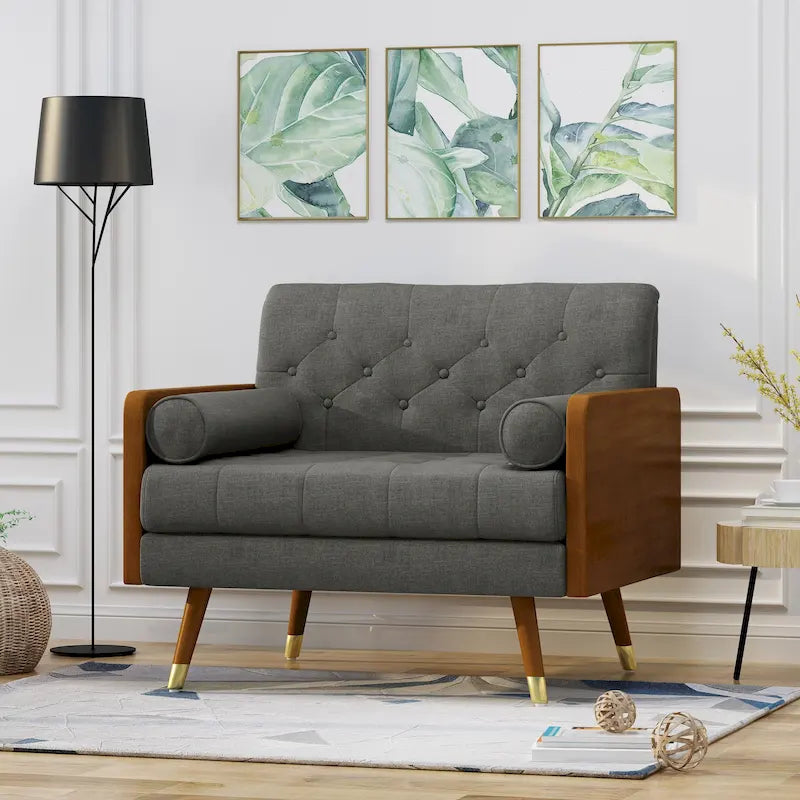 Frankie clubfauteuil in moderne mid-century-stijl van Christopher Knight Home