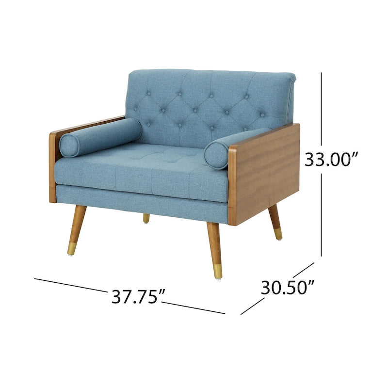 Christopher Knight Home Frankie Mid-Century Modern Club Chair