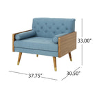 Christopher Knight Home Frankie Mid-Century Modern Club Chair