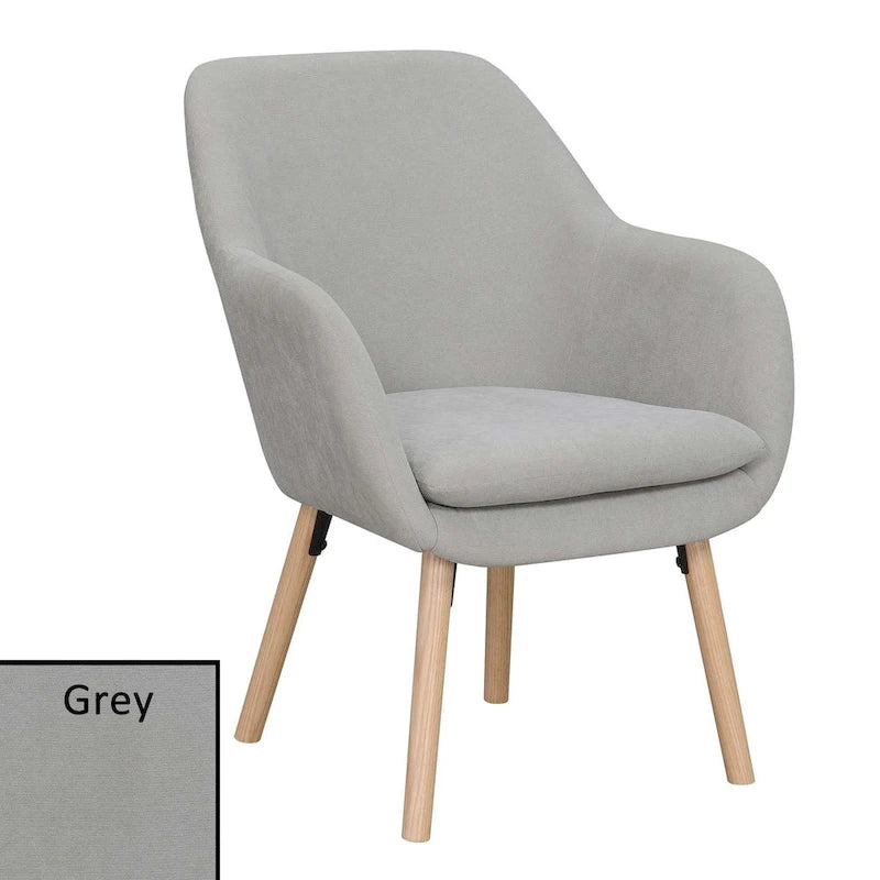 Convenience Concepts Take a Seat Charlotte Wingback Upholstered Accent Armchair