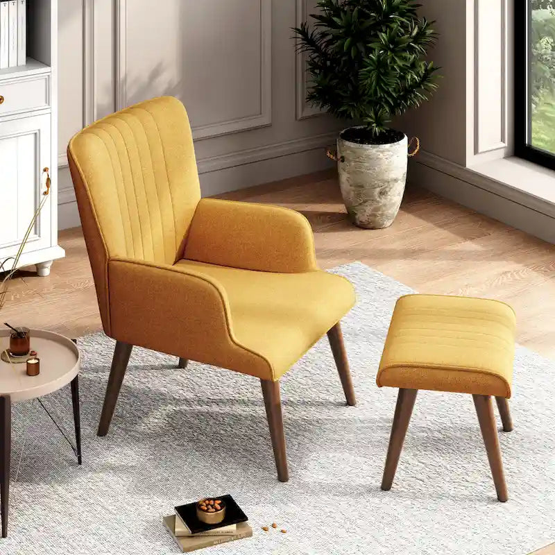 Corvus Latvia Modern Accent Lounge Chair Set